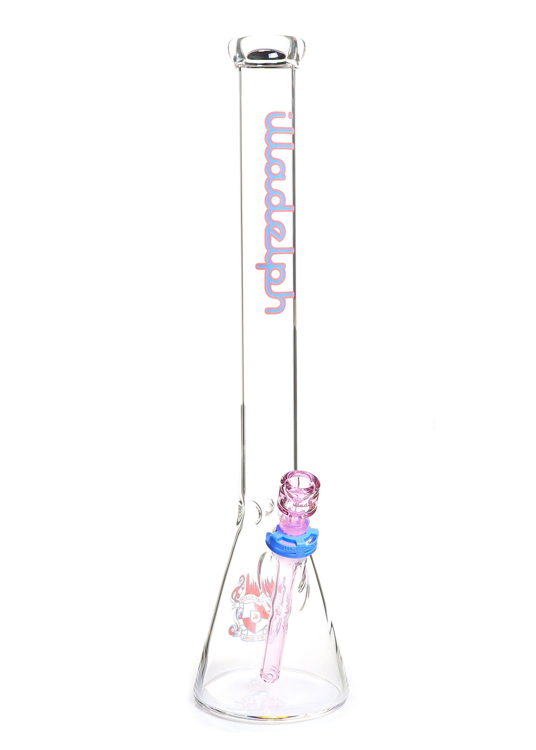 19" Cotton Candy Label Illadelph Beaker